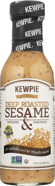 KEWPIE: Deep Roasted Sesame Dressing, 12 oz New