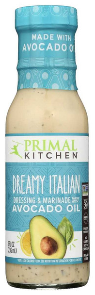 PRIMAL KITCHEN: Dreamy Italian Dressing, 8 fo New