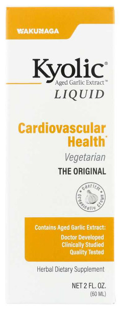 KYOLIC Aged Garlic Extract Vegetarian Liquid Plain, 2 oz New