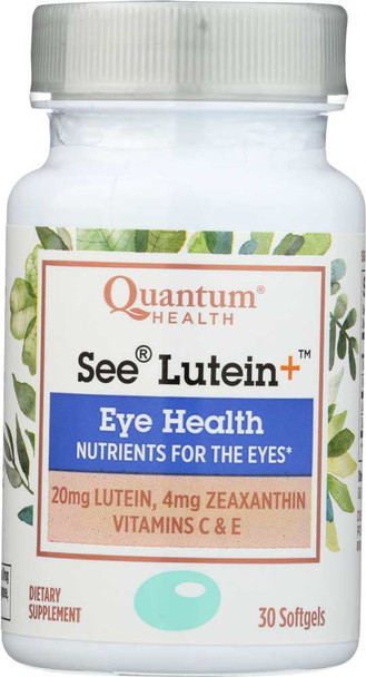 QUANTUM: See Lutein Softgels, 30 sg New