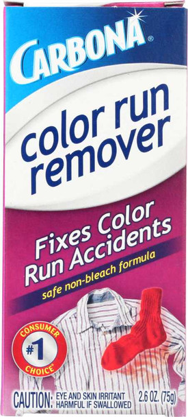 CARBONA: Color Run Remover, 2.6 oz New