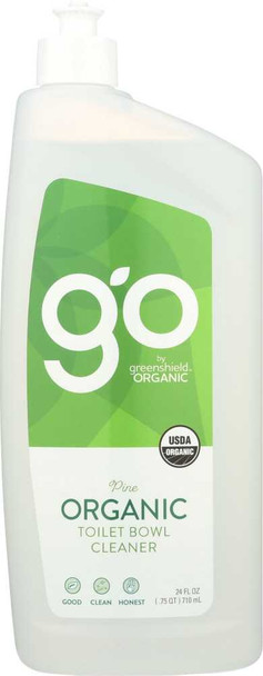 GREENOLOGY: Organic Toilet Bowl Cleaner in Pine, 24 oz New