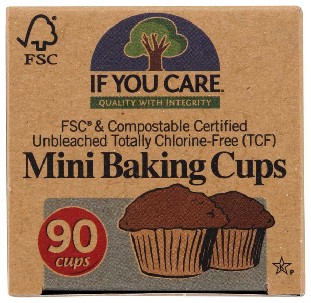 IF YOU CARE: Mini Baking Cups, 90 pc New