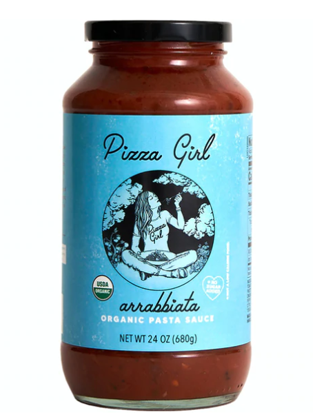PIZZA GIRL: Arrabbiata Organic Pasta Sauce, 24 oz New