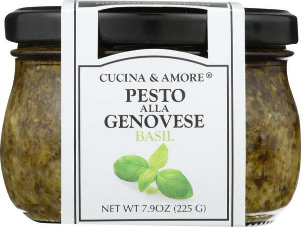 CUCINA & AMORE: Basil Pesto, 7.9 oz New