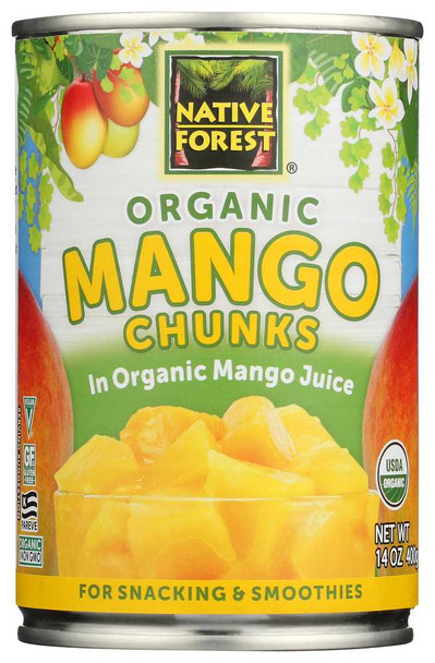 NATIVE FOREST: Mango Chunks, 14 oz New