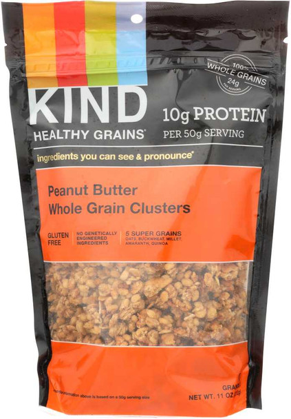 KIND: Healthy Grains Peanut Butter Whole Grain Clusters, 11 oz New