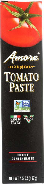 AMORE: Italian Tomato Paste, 4.5 oz New