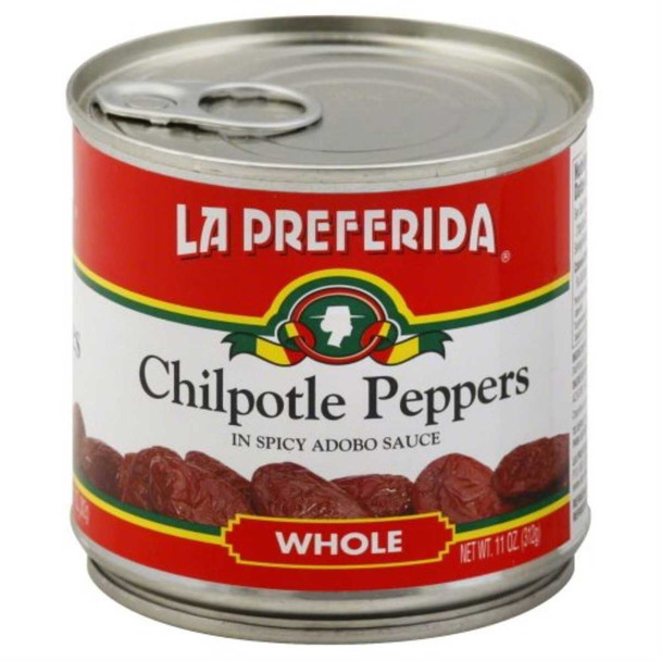 LA PREFERIDA: Pepper Chipotle Whole, 11 oz New