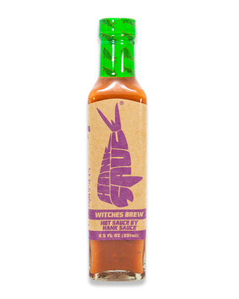 HANK SAUCE: Witches Brew Hot Sauce, 8.5 oz New