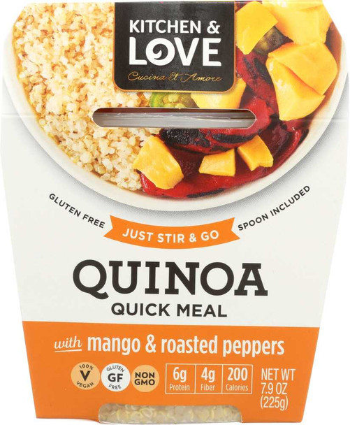 CUCINA & AMORE: Quinoa Meal Mango & Jalapeno, 7.9 oz New