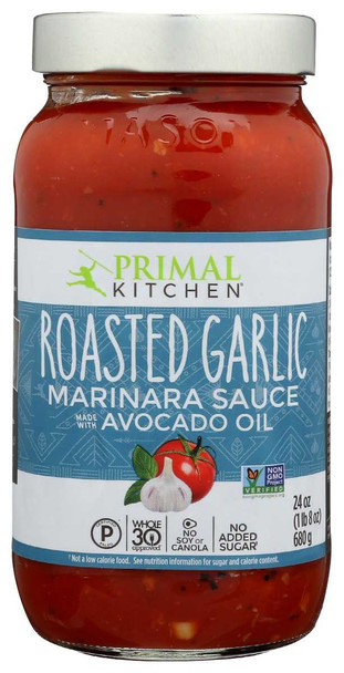 PRIMAL KITCHEN: Roasted Garlic Marinara Sauce, 24 oz New