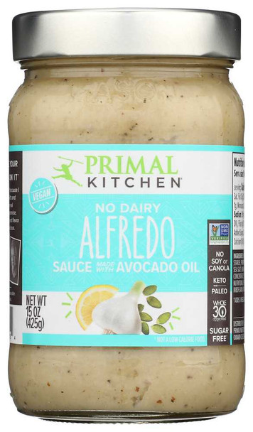 PRIMAL KITCHEN: No Dairy Alfredo Sauce, 15.5 oz New