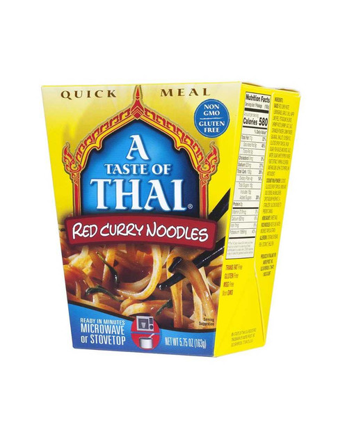 TASTE OF THAI: Red Curry Noodles Quick Meal, 5.75 oz New