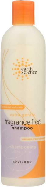 EARTH SCIENCE: Extra Gentle Fragrance Free Shampoo, 12 oz New