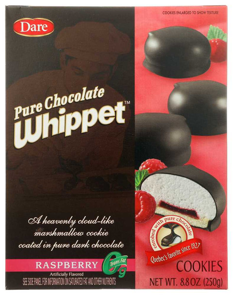 DARE: Whippet Cookies Raspberry, 8.8 oz New