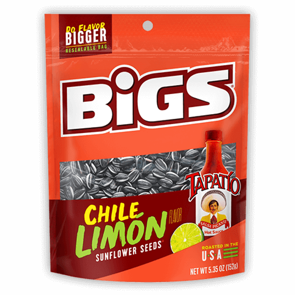 BIGS: Seed Snflwr Chile Limon, 5.35 oz New