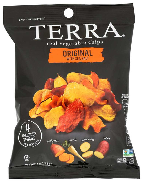 TERRA CHIPS: Original Sea Salt Chips, 1 oz New