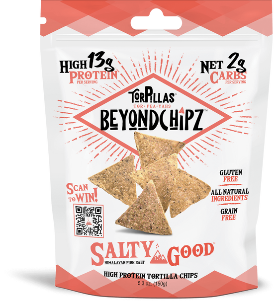 BEYONDCHIPZ: Salty Good Chips, 5.3 oz New