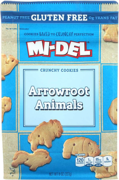 MIDEL: Gluten Free Arrowroot Animals, 8 oz New