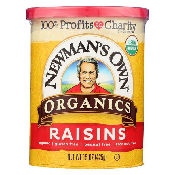 NEWMAN'S OWN: Organic California Raisins, 15 oz New