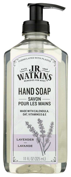 JR WATKINS: Soap Hand Gel Lavender, 11 FO New