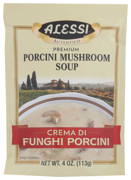 ALESSI: Porcini Mushroom Soup, 4 oz New