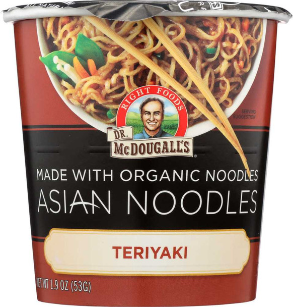 DR MCDOUGALLS: Teriyaki Asian Noodles, 1.9 oz New