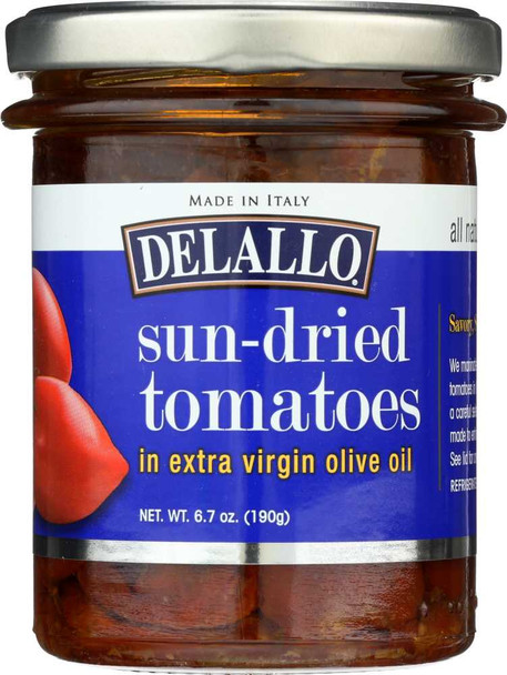 DELALLO: Pesto Sundried Tomato & Olive Oil, 6.7 oz New