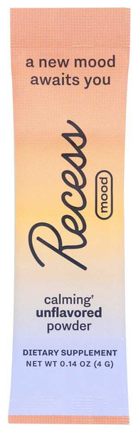 RECESS: Mood Power Packet Unflavored, 0.14 oz New