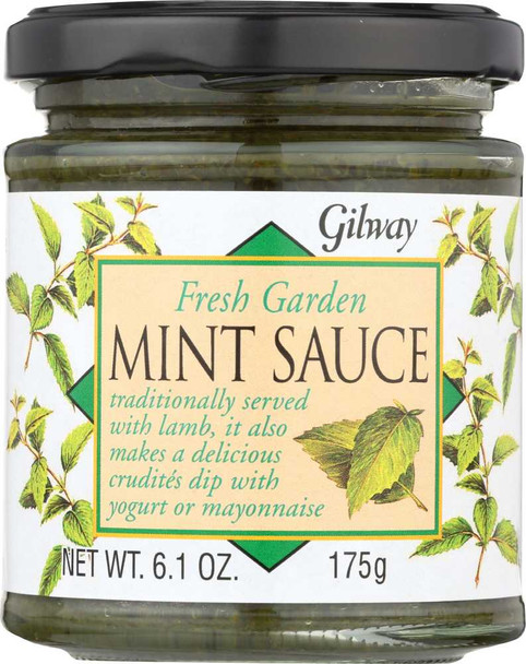 GILWAY: Fresh Garden Mint Sauce, 6.1 oz New