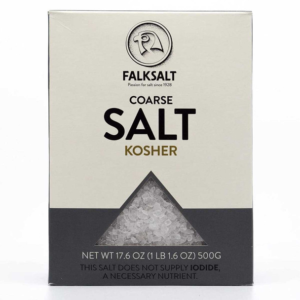 FALKSALT: Salt Rock Kosher, 17.6 oz New