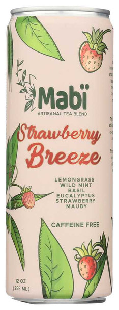 MABI ARTISANAL TEA: Strawberry Breeze Tea, 12 fo New