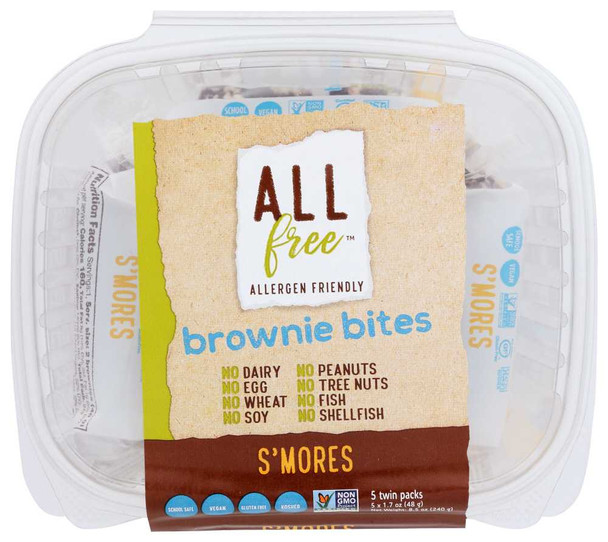 ALLFREE: Smores Brownie Bites, 8.5 oz New