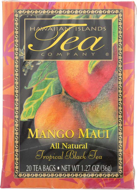 HAWAIIAN ISLANDS TEA COMPANY: Tea Mango Maui, 20 pk New