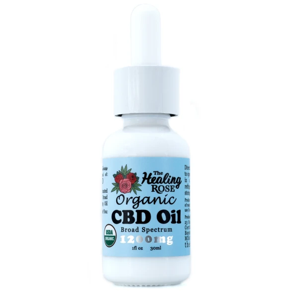 Organic Broad Spectrum CBD Oil | 1200mg