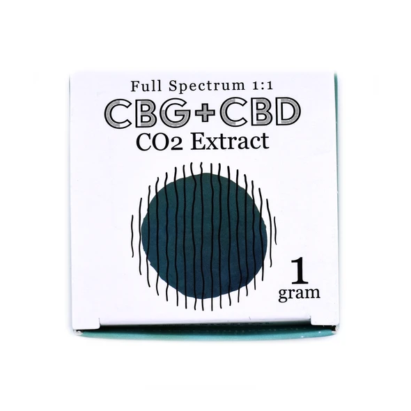 CBD CBG Distillate | 1:1 Ratio | 1 Gram | CO2 Extracted