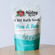 Free and Bare Unscented CBD Epsom salt 12oz bath soak 300mg by The Healing Rose