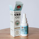 Organic Broad Spectrum CBD 2400mg CBD Oil with no detectable THC alongside its box by The Healing Rose