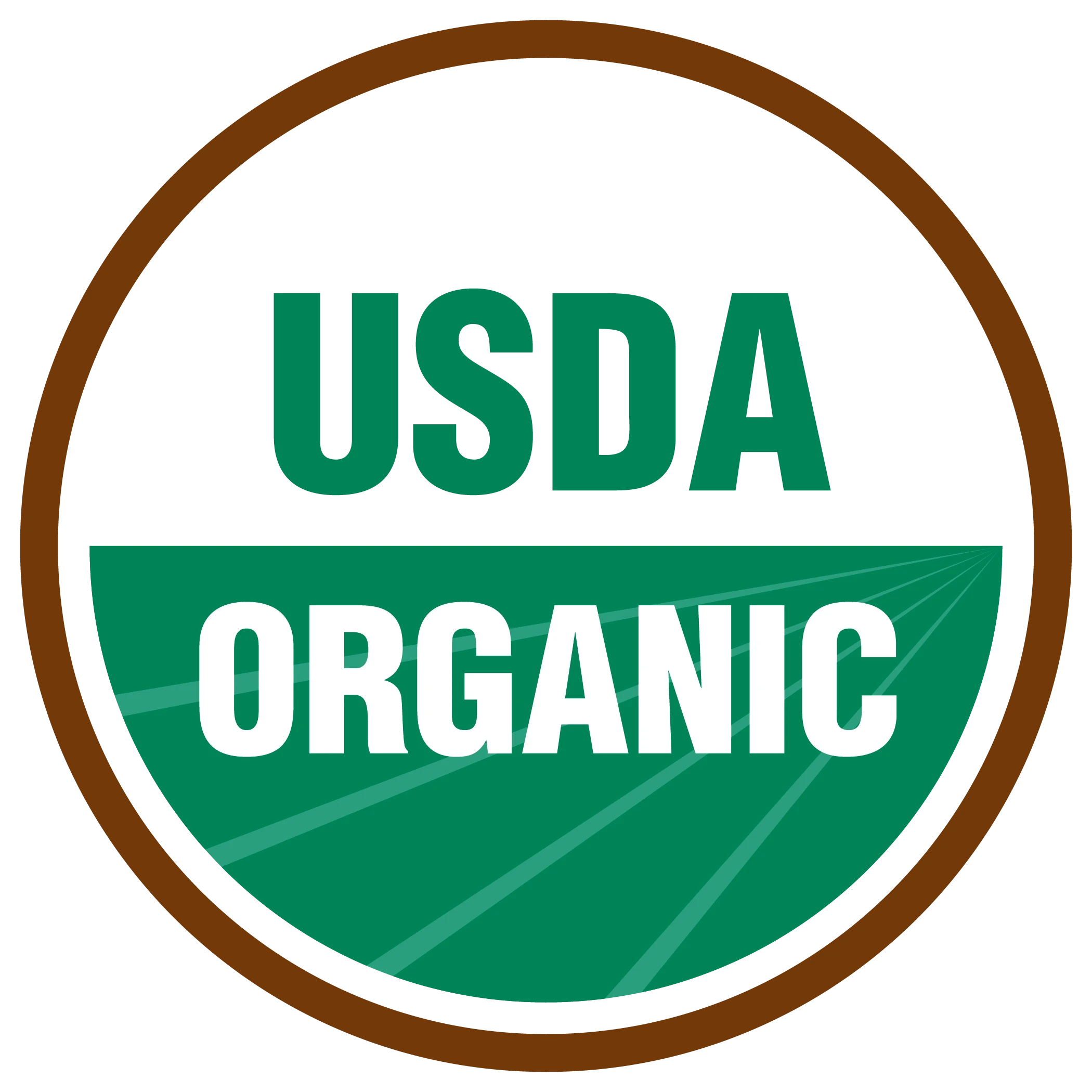 USDA Organic certified seal