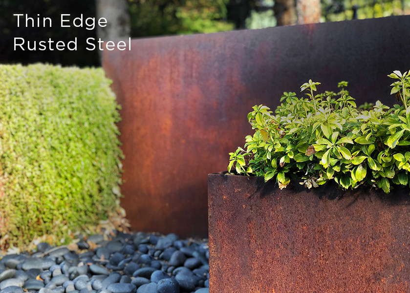 Thin Edge Square Planter
