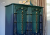 Midnight Green Silk All-In-One paint is perfect for painting kitchen cabinets, bathroom cabinets and painting furniture