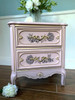 Belles and Whistles Vintage Floral - Rub On Furniture Transfer, Best Transfers for Furniture 
