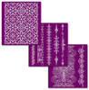 Belles and Whistles Delicate Lace - Silkscreen Stencil provides an extra decorative touch to any project!