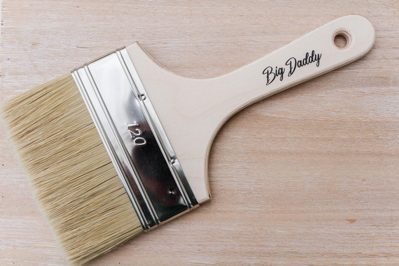 Synthetic Bristle Paint Brush Essentials Dixie Belle Paint Scarlet