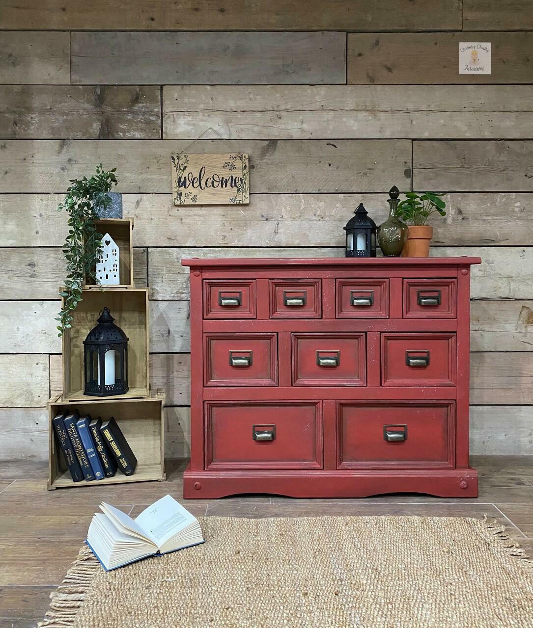 Barn Red Chalk Mineral Paint - Dixie Belle Paint Company