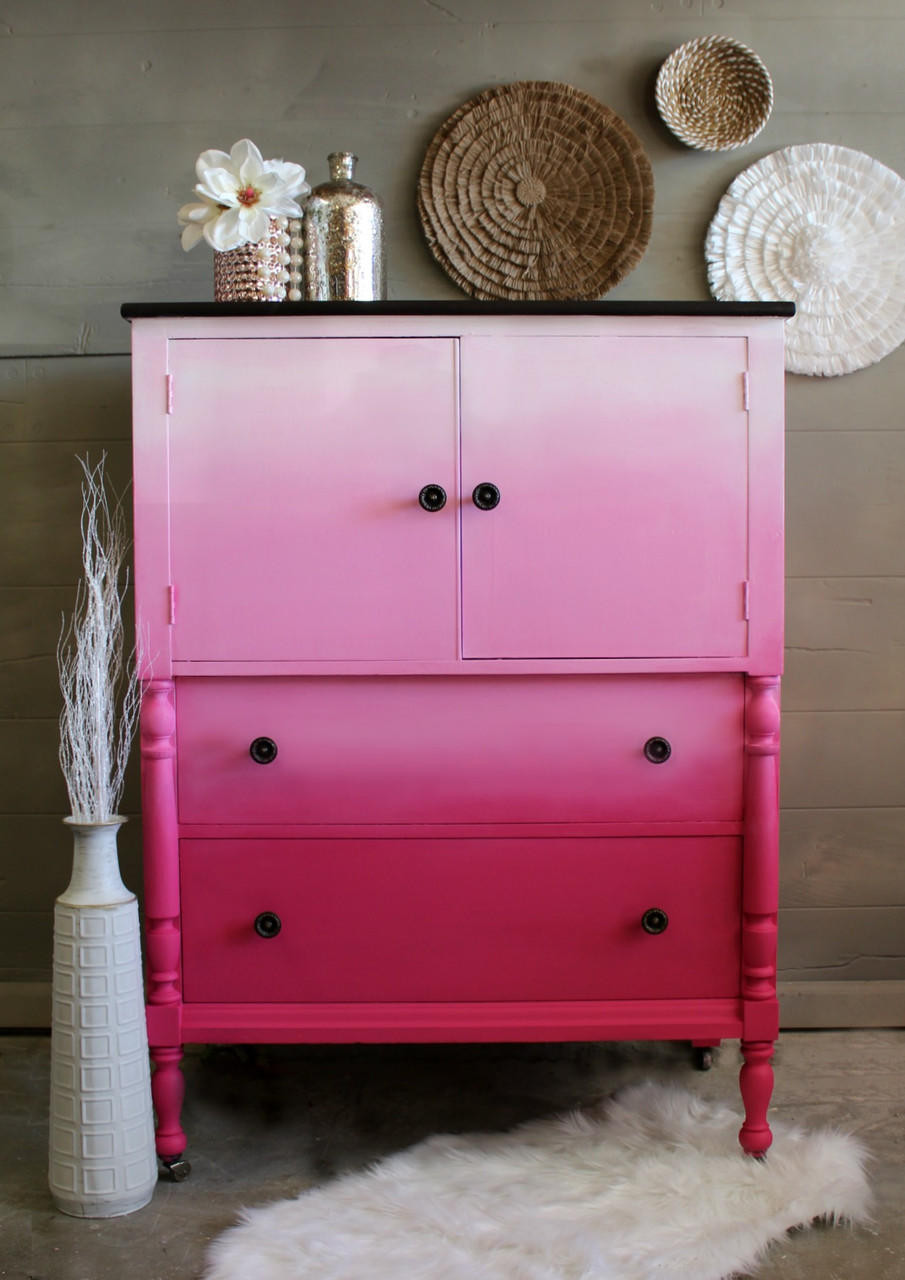 GRAPEFRUIT Coral Pink Chalk Based Paint Furniture and DIY Home Decor  Projects 