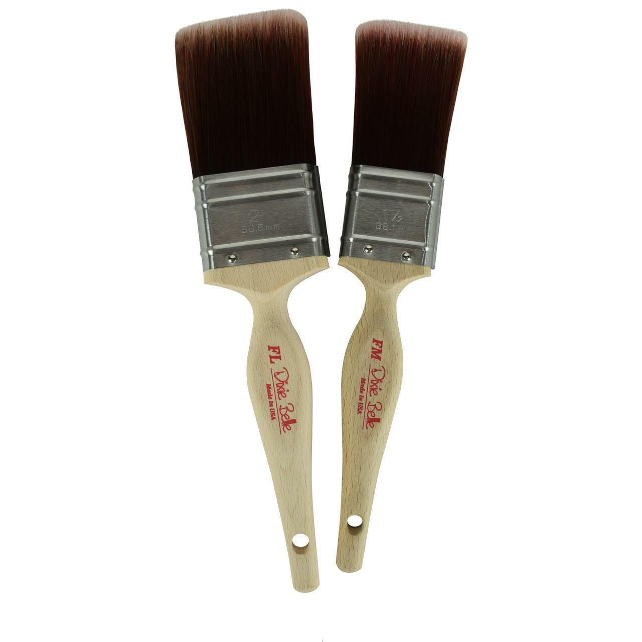 Dyiom Chalk brush Oval brush for acrylic painting Bristle stencil