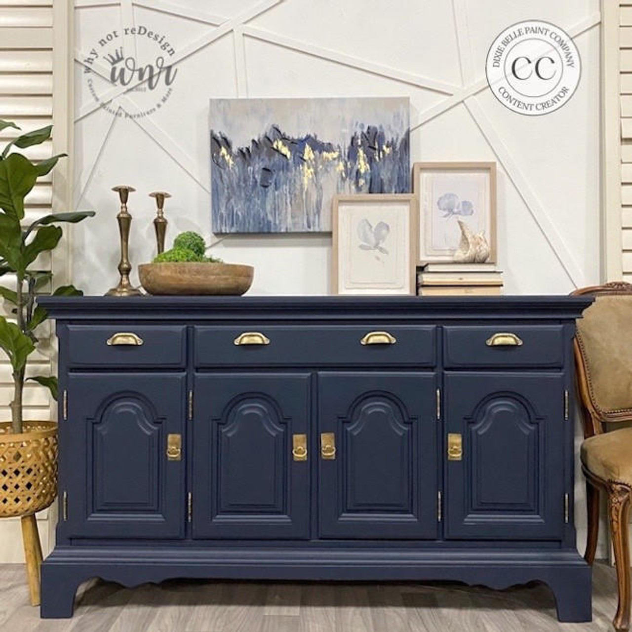 Dixie Belle Paint Company on X: Warm pieces like this sideboard