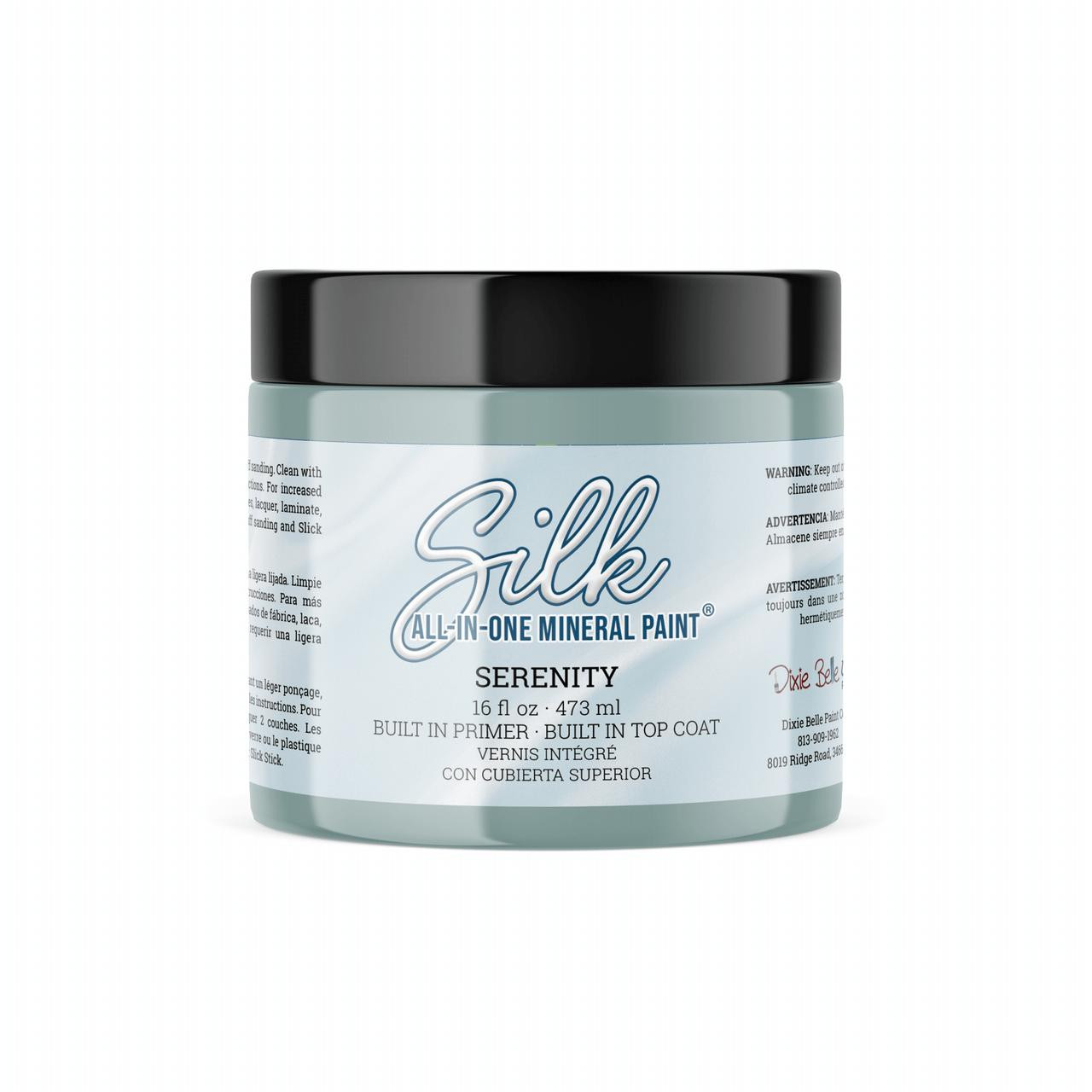  Serenity Silk All-in-One Mineral Chalk Paint for Furniture,  Home Decor, Cabinets and DIY Crafts - Built-in Topcoat - (32oz,  Marshmallow) : Tools & Home Improvement